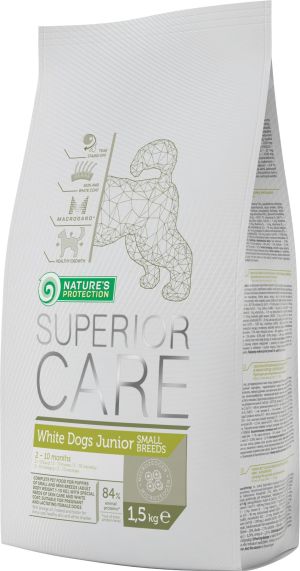 Nature’s Protection Superior Care White Dog Junior Small 10 Kg 1