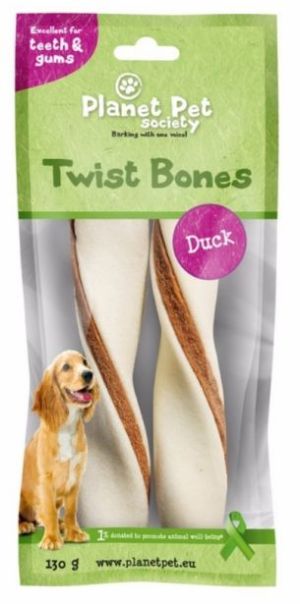 PET FOOD CONSULTING Twist Bones Duck 130g 1