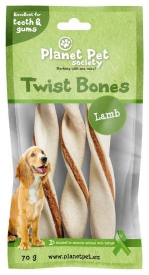 PET FOOD CONSULTING Twist Bones Lamb 70g 1