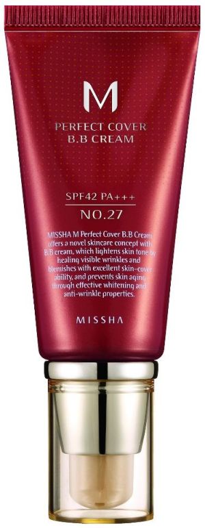 Missha M Perfect Cover BB Cream SPF42/PA+++ 27 Honey Beige 50ml 1