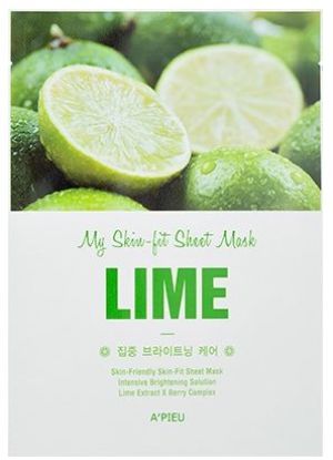 Apieu Skin- Fit Sheet Mask (Lime) 25 g 1