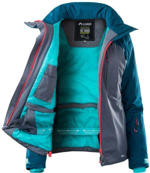 Elbrus Kurtka narciarska damska Kai Wo's Ink Blue Melange/Grey Melange/Ceramic r. M 2
