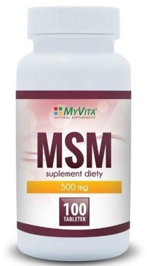 MYVITA MSM 250 tabletek 1