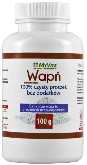 MYVITA Cytrynian wapnia 100g 1