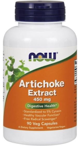NOW Foods Artichoke Extract 450mg 90 vcaps 1