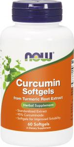 NOW Foods Curcumin 450mg 120 kapsułek żelowych 2