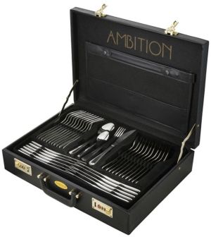 Ambition Ambition Verona sztućce 72 elementy walizka (DAJASZ00355) 1