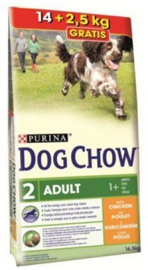 Purina Dog Chow Adult Kurczak 16.5kg (14+2.5kg) 1