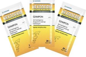 EUROWET Hexoderm - szampon dermatologiczny dla gryzoni saszetki 20x20ml 1