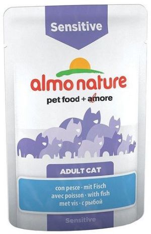 Almo Nature Sensitive Kot - Ryba saszetka 70g 1