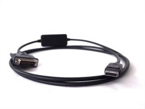 Kabel Elotouch DisplayPort - DVI-D 1.8m czarny (E583090) 1