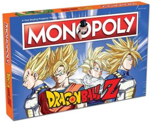 Winning Moves Gra planszowa Monopoly Dragon ball Z wersja angielska (265611) 1