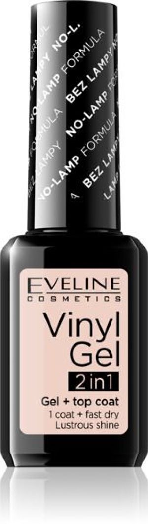 Eveline Vinyl Gel 2in1 Lakier do paznokci winylowy nr 202 12ml 1