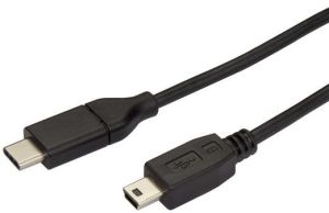 Kabel USB StarTech USB-C - miniUSB 2 m Czarny (USB2CMB2M) 1