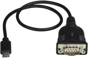 Kabel USB StarTech USB-C - RS-232 0.4 m Czarny (ICUSB232PROC) 2