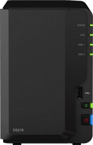Serwer plików Synology DS218 / 1x 10 TB HDD 1