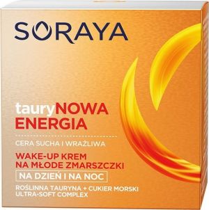 Soraya Taurynowa Energia Wake-Up Krem do twarzy (cera sucha i wrażliwa) 50ml 1