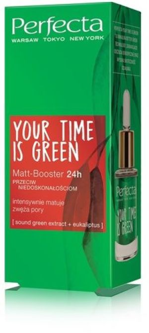 DAX Perfecta Your Time Is Green Matt-Booster 24H przeciw niedoskonałościom 50ml 1