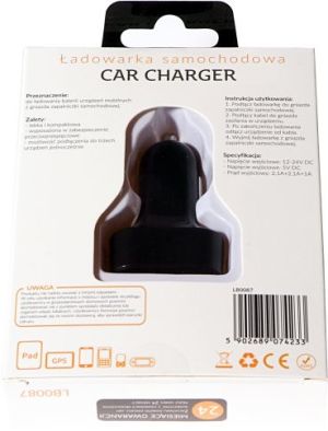 Ładowarka Libox LB0087 3x USB-A 5.2 A  (LB0087) 3