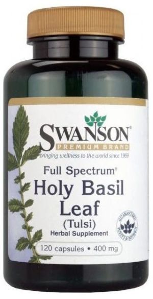 Swanson Full Spectrum Holy Basil 400mg 120 kapsułek 1