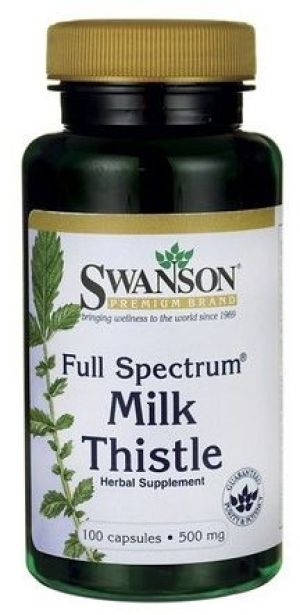 Swanson Full Spectrum Milk Thistle 100 kapsułek 1