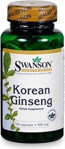Swanson Ginseng Korean żeń-szeń - 100 kapsułek 1