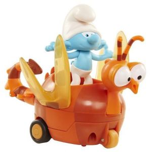 Figurka Jakks Pacific Smerfy Figurka + pojazd - Ciamajda i ważka (255258) 1