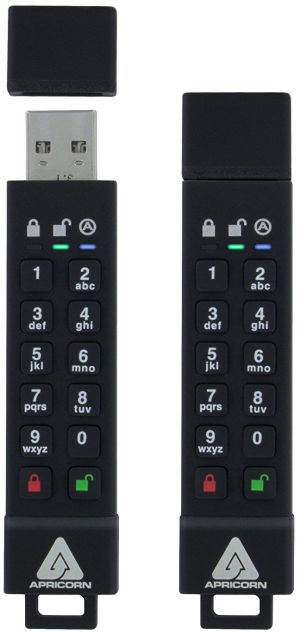 Pendrive Apricorn Aegis Secure Key 3z, 64 GB  (ASK3Z-64GB) 1