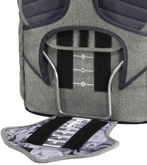 Hama COOCAZOO zestaw plecak EvverClevver II i przybornik PencilDenzel Darkgrey Melange (001386890000) 12