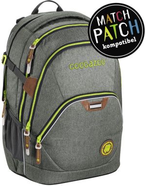 Hama COOCAZOO zestaw plecak EvverClevver II i przybornik PencilDenzel Darkgrey Melange (001386890000) 3