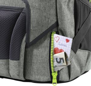 Hama COOCAZOO zestaw plecak EvverClevver II i przybornik PencilDenzel Darkgrey Melange (001386890000) 7