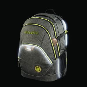 Hama COOCAZOO zestaw plecak EvverClevver II i przybornik PencilDenzel Darkgrey Melange (001386890000) 10