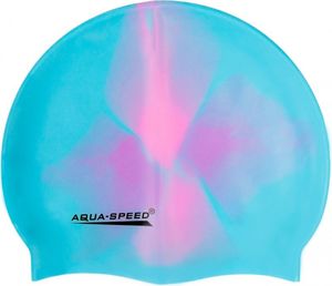 Aqua-Speed Czepek pływacki Bunt 36 niebiesko-różowy (1159-36) 1
