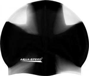 Aqua-Speed Czepek pływacki Bunt 78 czarno-szary 1