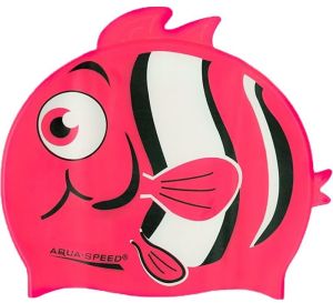 Aqua-Speed Czepek pływacki Zoo 03 Nemo różowy (1161) 1