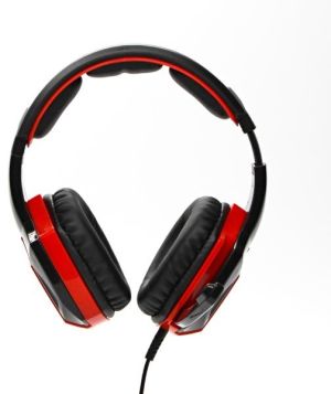 Słuchawki Red Fighter H2 Czerwone (QMRDM02RGR00) 2