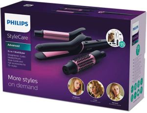Lokówka Philips StyleCare Multi-Styler 15+ styles in a box 15 URZĄDZENIE DO MULTISTYLIZACJI Czarny (BHH822/00) 7