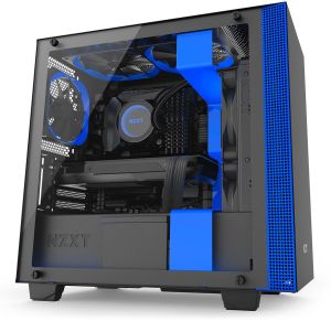 Obudowa Nzxt H400i czarno niebieski (CA-H400W-BL) 2