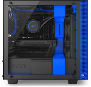 Obudowa Nzxt H400i czarno niebieski (CA-H400W-BL) 6