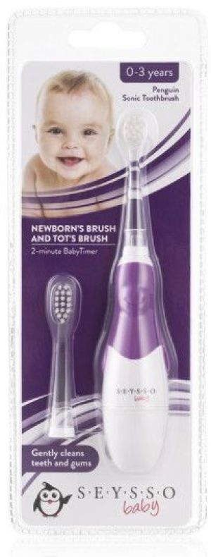 Szczoteczka Seysso Baby Penguin SEB02 Fioletowa 2