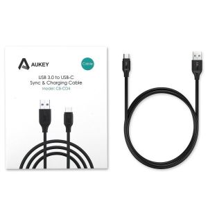 Kabel USB Aukey USB-A - USB-C 1 m Czarny (CB-CD4) 2