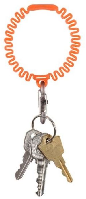 Breloczek Nite Ize Elastyczna opaska Key Band-It z brelokiem do kluczy pomarańczowa (KWB-19-R6) 1
