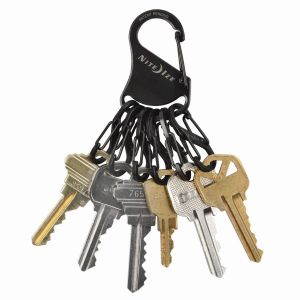 Breloczek Nite-Ize KeyRack + 6x micro karabińczyk stal nierdzewna czarny (KRS-03-01) 4
