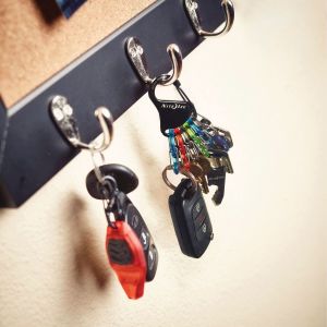Nite-Ize KeyRack stal nierdzewna + 6x micro karabińczyk plastik mix kolorów (KLKP-01-R3) 4