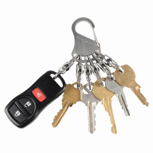 Nite-Ize KeyRack + 6x micro karabińczyk stal nierdzewna (KLK-11-R3) 8