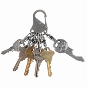 Nite-Ize KeyRack + 6x micro karabińczyk stal nierdzewna (KLK-11-R3) 9