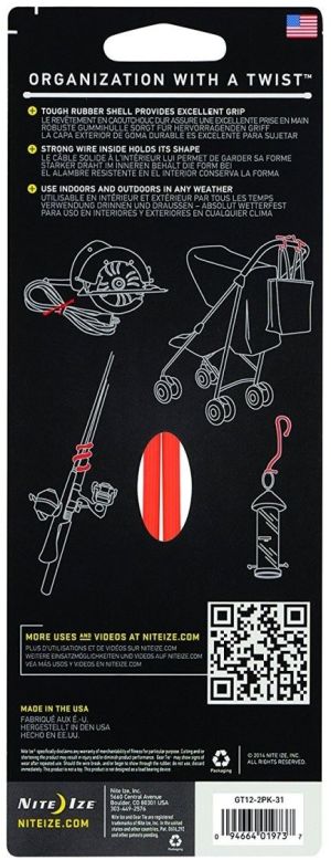 Organizer Nite Ize Linka zaciskowa  (GT12-2PK-31) 2