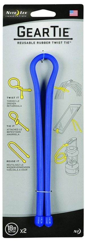 Organizer Nite Ize Linka zaciskowa Niebieski 2 sztuki  (GT18-2PK-03) 3