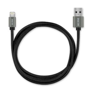 Kabel USB Acme USB-A - Lightning 1 m Szary (KABKAACMCB203101) 3