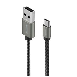 Kabel USB Acme Nie USB - 1 Szary (KABKAACMLMUSB010) 1